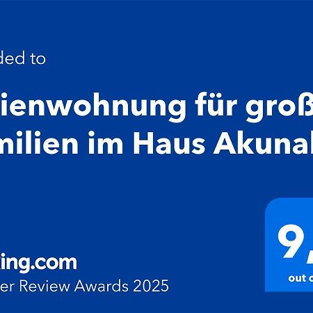 Ferienwohnung Fuer Grosse Familien Im Haus Akunak Büsum Екстериор снимка